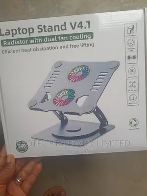 360 Laptop Stand With Fan