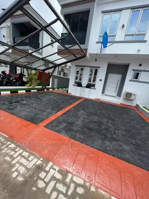 Concrete Stamp Flooring Polish Paint Colored Sealer