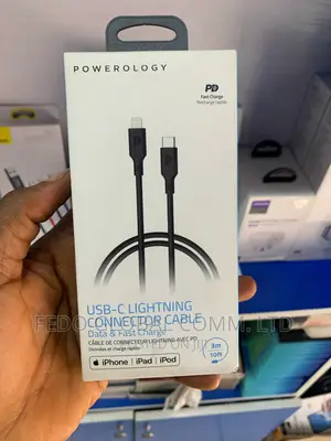 POWEROLOGY 3M USB-C to Lightning Cable