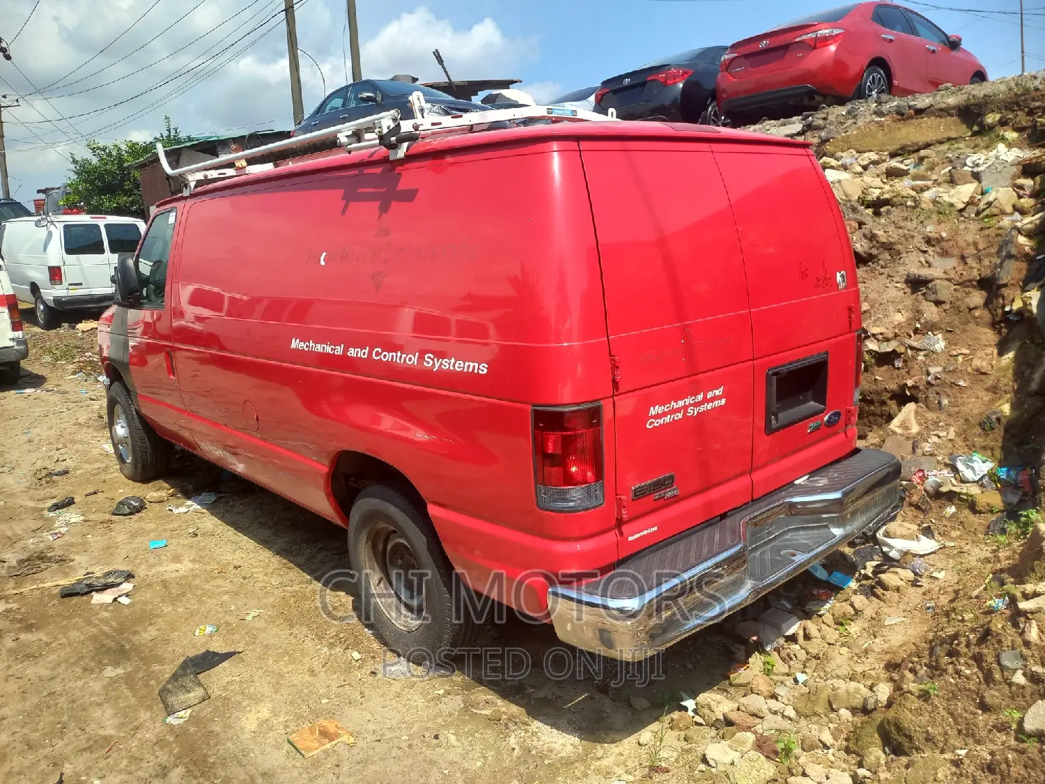 Ford E350 2013 Red