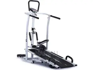 Manual Treadmill With Stepper, Waist Twister