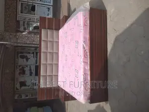 Quality Wooden 6by6 Wooden Bed Frame With Two Bed Sides