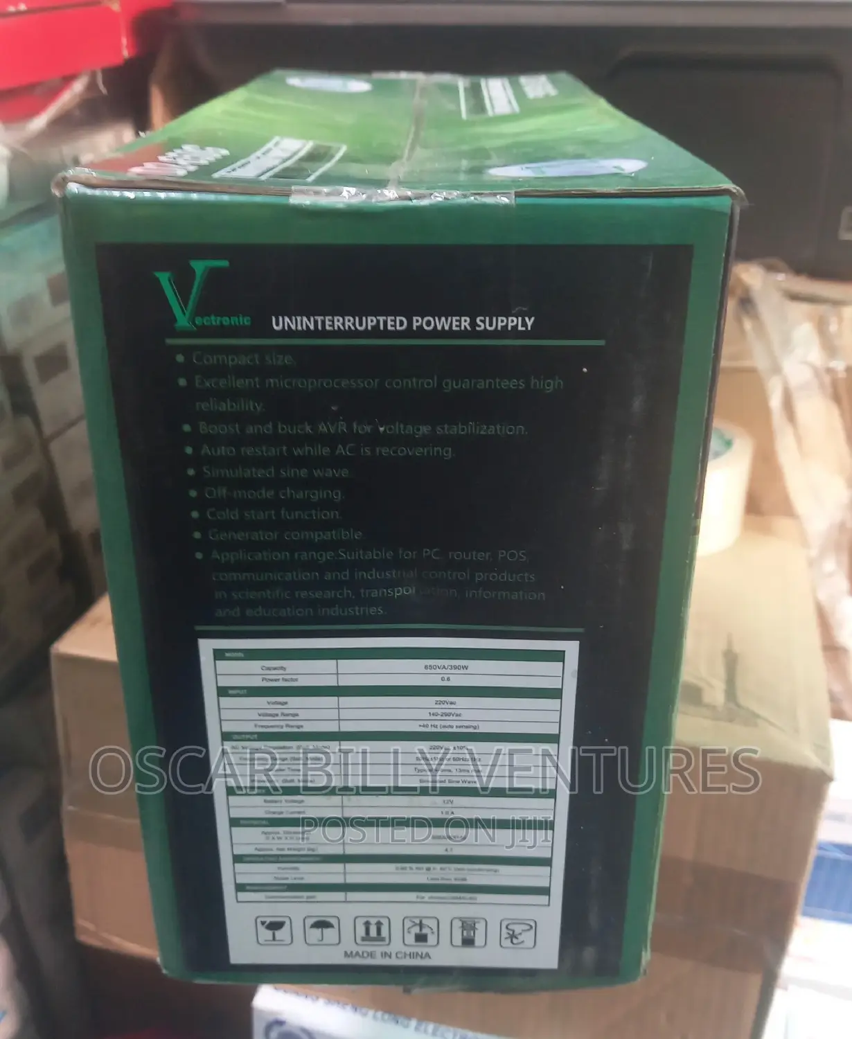 Vectronic D2-650g Ups - 650w