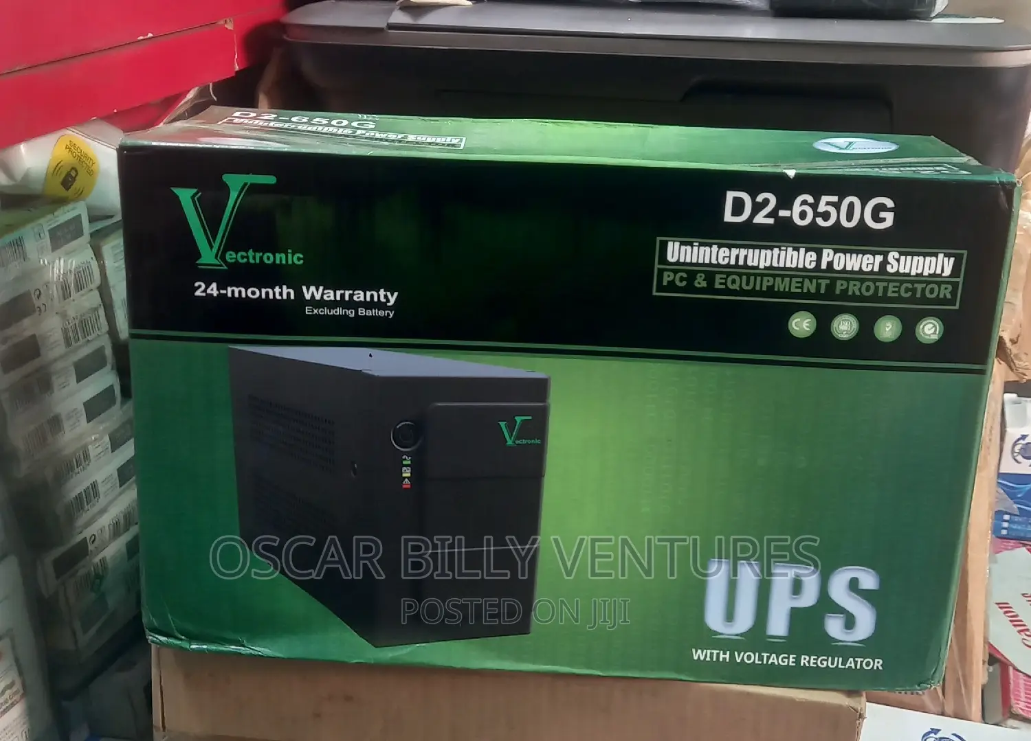 Vectronic D2-650g Ups - 650w