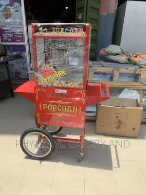 Popcorn Machine With Cart