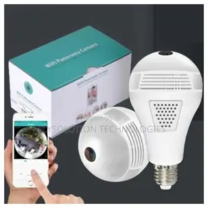 ICSEE - 360° Wifi Smart Panoramic Bulb Security Camera