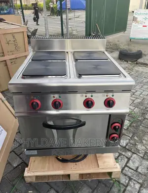 High Quality Electric Cooker With Oven 4 Burner Machine