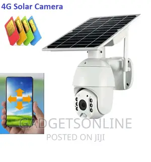 4g Solar Camera PTZ With Backup Battery