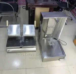 Gas Shawarma Machine With Toaster (Locally Made)