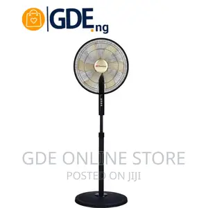 Binatone Fan 18 6blades Standing Black Ital-1660