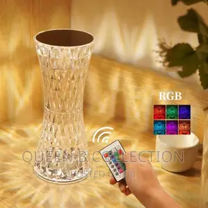 Crystal Table Lamp.