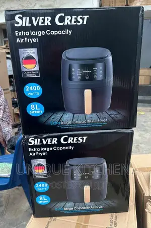 8 Litres Silver Crest Air Fryer
