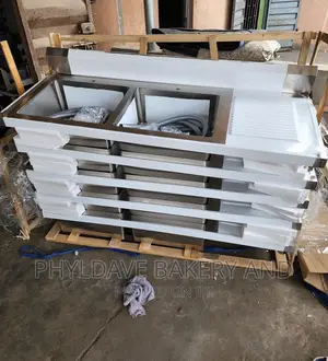 2 Washing Sink Double With Side