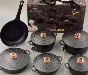 11 Pieces Granite Cookware Set/Pots