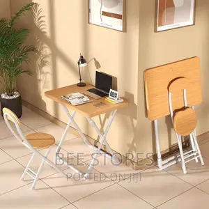 Adjustable Foldable Laptop Reading Table and Chair