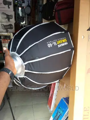 Baorang Parabola Sunlight Softbox Bowen Mount 60cm With Grid