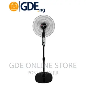 Binatone 18inch Rechargeable Standing Black RCF-1865