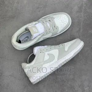 Original Nike Dunk Low Grey Fog Sneakers