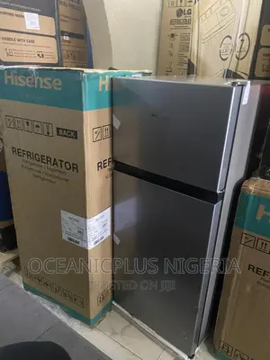 Hisense 124l Double Door Refrigerator With Egg and Ice Tray