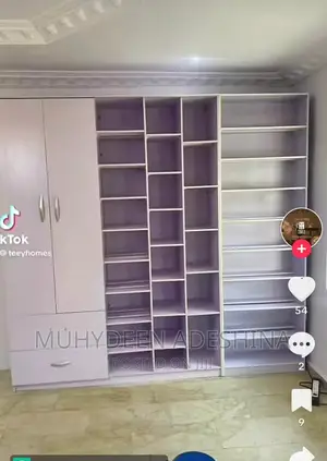 6ft by 6ft Wardrobe, Shoe Rack, Bag Rack