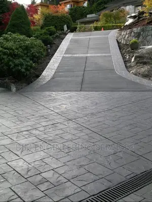 Pigment Stamp Painting Floor