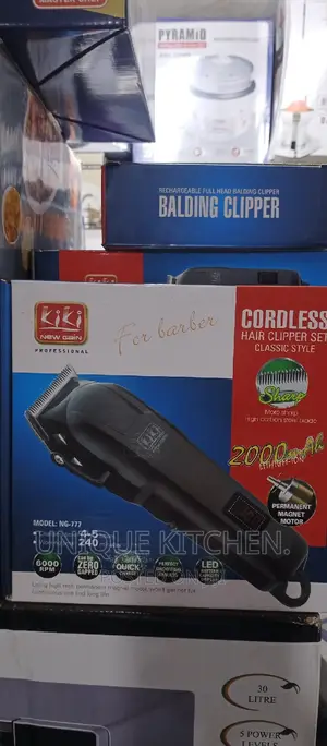 Cordless Rechargeable Digital Hair Clipper/Trimmer