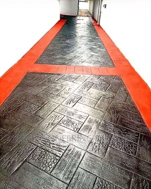 Metallic Flooring Stamp Polish Paint Concrete Stamp Edger