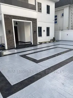 Epoxy 3D Stamp Concrete Floor