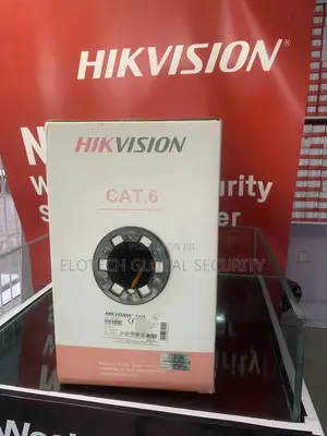 Hikvision Cat 6 Cable (Orange) Pure Copper