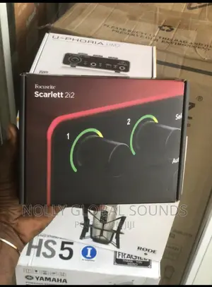 Focusrite Scarlett 2i2 4th Gen USB Audio Interface Soundcard