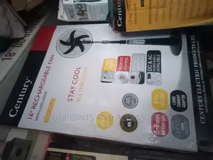 16" Century Rechargeable Ac/Dc Fan Clearance Sales