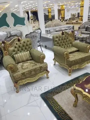 New Modern Luxury Turkish Royal Complete Set of Sofa Chair