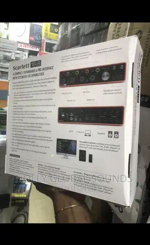 Focusrite Scarlett 18i8 3rdgen Usb Audio Interface.Soundcard