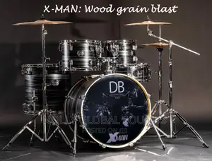 Db. Drummer Boss Professional X-Man Series Drum Set of 5pcs.