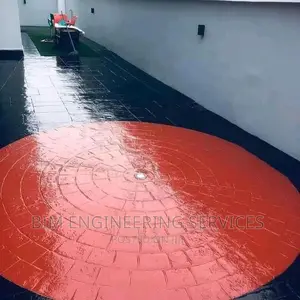 Metallic Floor, Stamp Concrete Floor