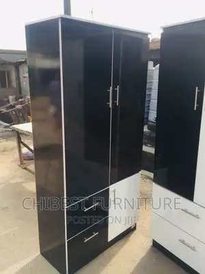 Wooden 2 Door Wardrobe Made With Quality Imported HDF Wood