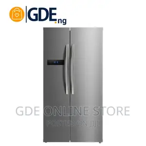 Midea Fridge 510l SBS Silver Hc689wen