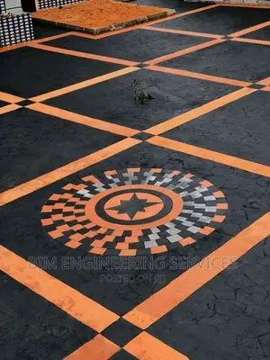 Resin and Hardener, Painted Floor