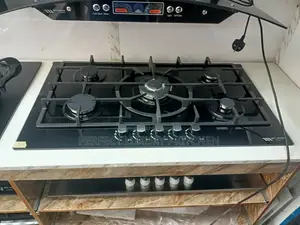 90cm Inbuilt Glass Gas Burner