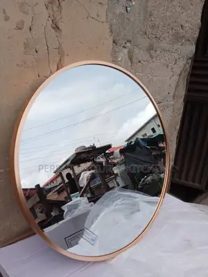 Gold Framed Plain Mirror