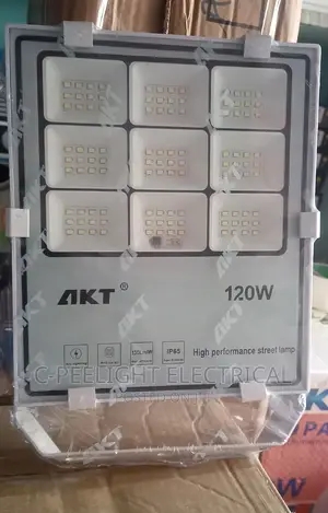 120w Solar Flood Light AKT Separate Panel