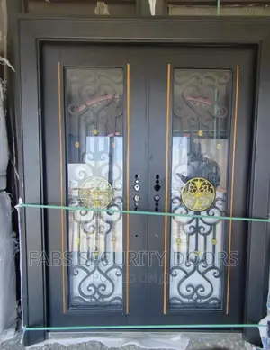 Copper Glass Door