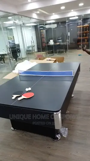 7ft 2in1 Snooker And Table Tennis Combo