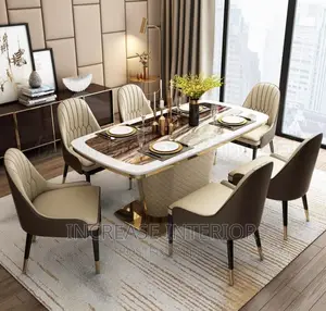 Luxury Imported Quality Marble Dining Sets