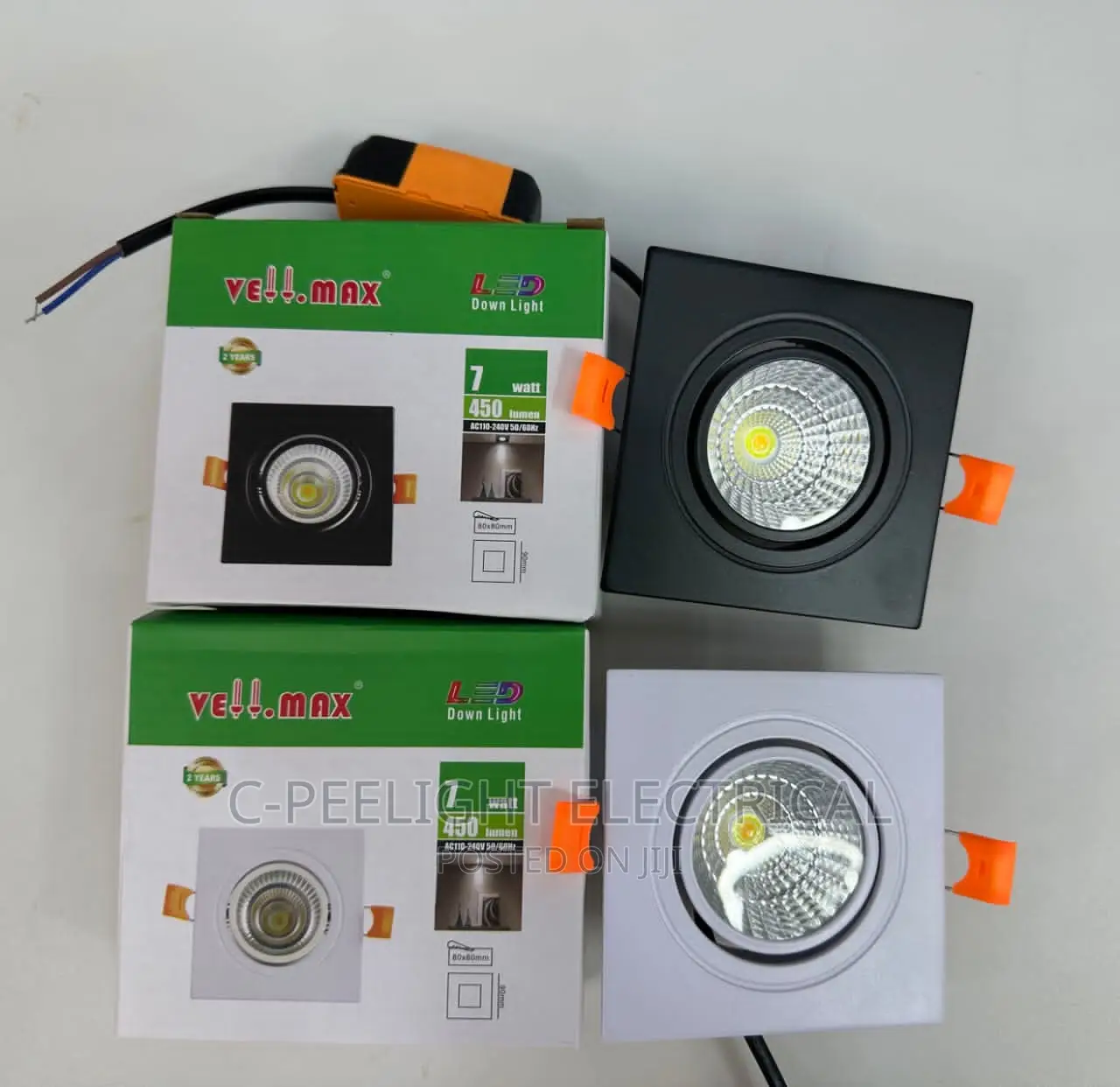7w Square Spotlight