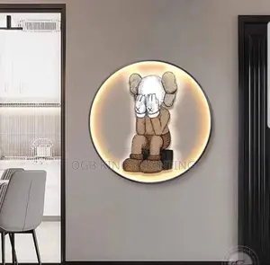 Popular Logo Designer Kaw Decoration Painting LED Wall Lamp
