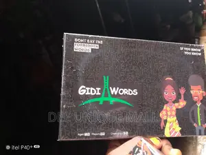 Gidi Words Card Games