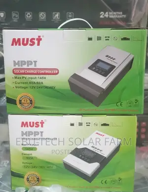 80A 48v MUST MPPT Solar Charge Controllers