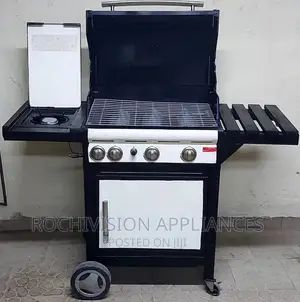 Barbecue Grill Side Stove Barbecue Gas Charcoal Grill BBQ