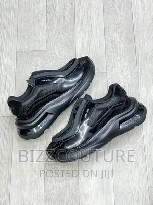 Original PRADA PANELLED LEATHER CHUNKY Available in Store